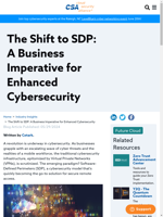 SDPs are becoming the go-to solution for secure remote access in cybersecurity
