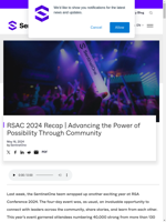  RSAC 2024 Recap focused on advancing the power of possibility through community
    