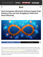  Many organizations hit by software supply chain attacks last year struggle to detect and respond effectively
    