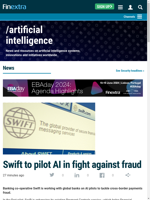  Swift is using AI to fight fraud in cross-border payments
    
