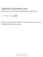 Verification needed for security review