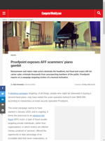  Phishing campaign targets piano buyers in scam netting over $900000
    