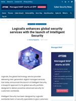  Logicalis enhances global security services with the launch of Intelligent Security
    