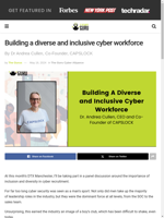  Promoting diversity and inclusivity in cyber recruitment for stronger cybersecurity teams
    