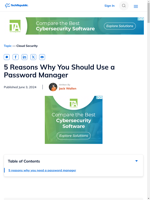  Using a password manager ensures strong and unique passwords for better security
    