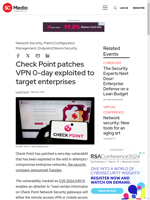 Check Point patches VPN 0-day exploited to target enterprises
    