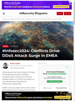 EMEA experiences a surge in DDoS attacks due to global conflicts
    