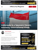 Indonesia is a Spyware Haven