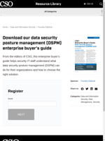  Download the enterprise buyer's guide for Data Security Posture Management (DSPM)
    