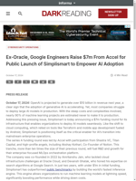  Ex-Oracle Google Engineers Raise $7m From Accel for Public Launch of Simplismart to Empower AI Adoption
    