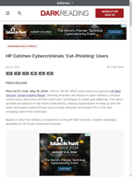  HP catches cybercriminals 'Cat-Phishing' users
    