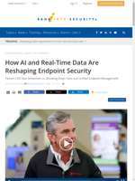  AI and real-time data reshaping endpoint security
    