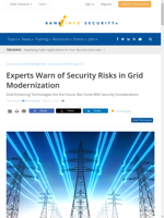  Grid Enhancing Technologies introduce potential vulnerabilities and entry points for cyberattacks
  