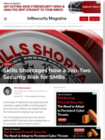  Skills shortages are a top-two security risk for SMBs
    