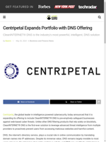  Centripetal expands its portfolio with a new DNS offering
    