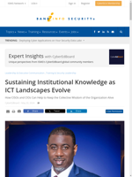 Retaining institutional knowledge is crucial as ICT landscapes evolve