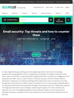  Phishing and social engineering attacks are top email threats according to Kaspersky's report
    