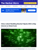  China-Linked 'Muddling Meerkat' hijacks DNS to map internet globally
    