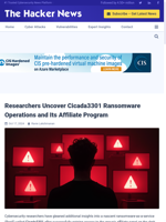  Researchers glean insights into Cicada3301 Ransomware Operations and Affiliate Program
    