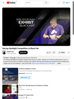 Submit a 5-minute video pitch by June 12 for a chance to exhibit in Startup City and present at Black Hat
  