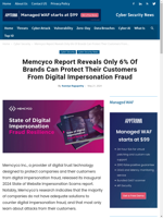  Only 6% of brands can protect their customers from digital impersonation fraud
    