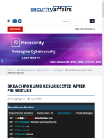  BreachForums resurrected
	