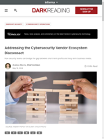  Bridging the gap between short-term profits and long-term business needs in the cybersecurity vendor ecosystem
    