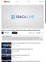 ISACA presents results of 2024 AI Pulse Poll on current and required AI capabilities