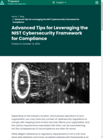  Following NIST guidelines can help organizations maintain compliance prevent cyberattacks and mitigate threats
    