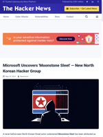  Microsoft uncovers new North Korean hacker group Moonstone Sleet
    