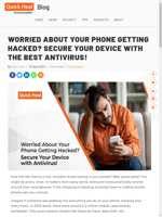  Secure your phone with Quick Heal Antivirus to keep it safe from cyber-attacks
    