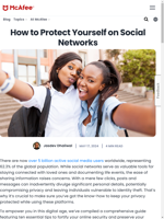  Protect your online identity on social networks
    