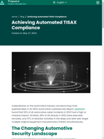  Automating TISAX compliance with Tripwire Enterprise
    