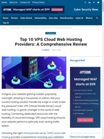  VPS cloud web hosting providers are reviewed comprehensively by Cyber Security News
    