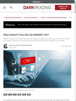 DMARC adoption is essential for email security according to latest mandates
    