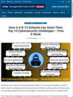  K-12 schools can overcome cybersecurity challenges with Cynet's guidance
    