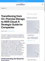  Transitioning from On-Premise Storage to AWS Cloud A Strategic Guide for Companies
    