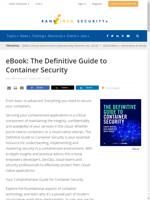 Your essential resource for container security