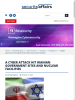  A cyber attack hit Iranian government sites and nuclear facilities
    