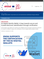  EU Digital Identity Wallet aims to enhance security and trust in electronic identification through certification
    