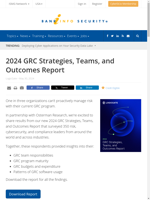  One in three organizations can't proactively manage risk with their current GRC program
    