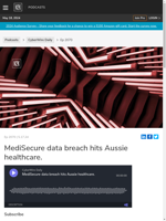  MediSecure data breach hits Aussie healthcare
    