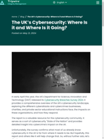  UK's cybersecurity needs improvement but awareness is growing
    