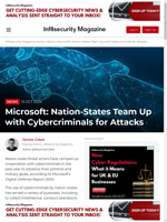 Nation-states collaborate with cybercriminals for attacks