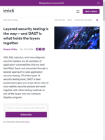  DAST holds layered application security testing together
  