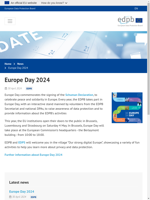  The European Data Protection Board participates in Europe Day 2024
    