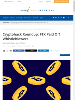  FTX paid $25 million to whistleblowers before its collapse
    