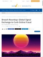 Global Signal Exchange to Curb Online Fraud launched to combat online scams and fraud 