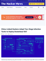 China-linked hackers are using a two-stage infection tactic to spread Deuterbear RAT
    