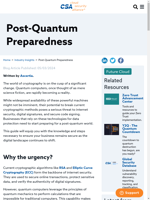  Businesses need to start preparing for a post-quantum world to safeguard their valuable data
  